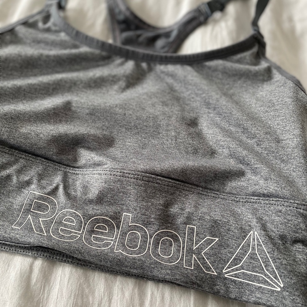 Gray Reebok Sports Bra✨🤩 - Picture 1 of 4